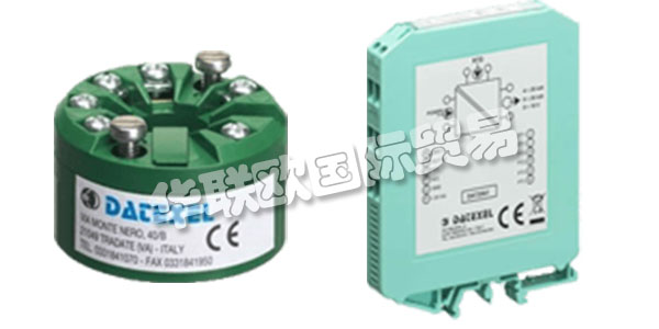 DATEXEL公司制造各種溫度變送器，頭戴式溫度變送器，信號(hào)轉(zhuǎn)換器，信號(hào)隔離器，跳閘放大器，熱電偶轉(zhuǎn)換器，電流信號(hào)調(diào)節(jié)器，回路供電指示器，信號(hào)分配器，分布式I/O模塊，用于PLC的A/D接口，跳閘放大器，電源，電流回路隔離器和回路供電數(shù)字指示器。下文為您介紹DATEXEL溫度變送器。
